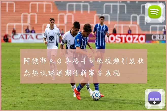 阿德耶米分享格斗训练视频引发状态热议球迷期待新赛季表现